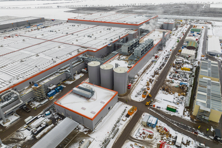 A kínai CATL akkumulátorgyártó üzeme a németországi Arnstadtban