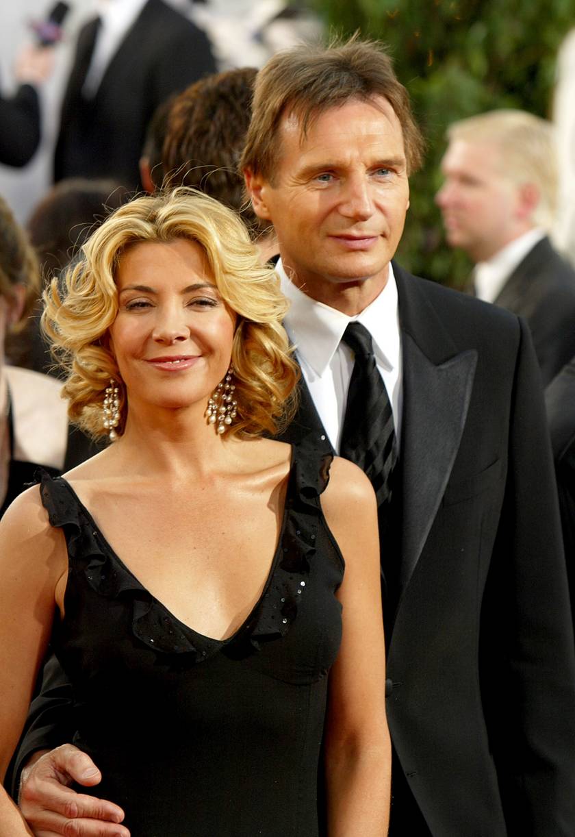 Liam Neeson feleségét 2009 márciusában veszítette el.