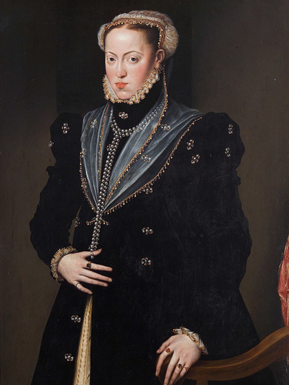 II. Miksa német-római császár és magyar király házastársa volt, 1528-ban született. Ki ő?