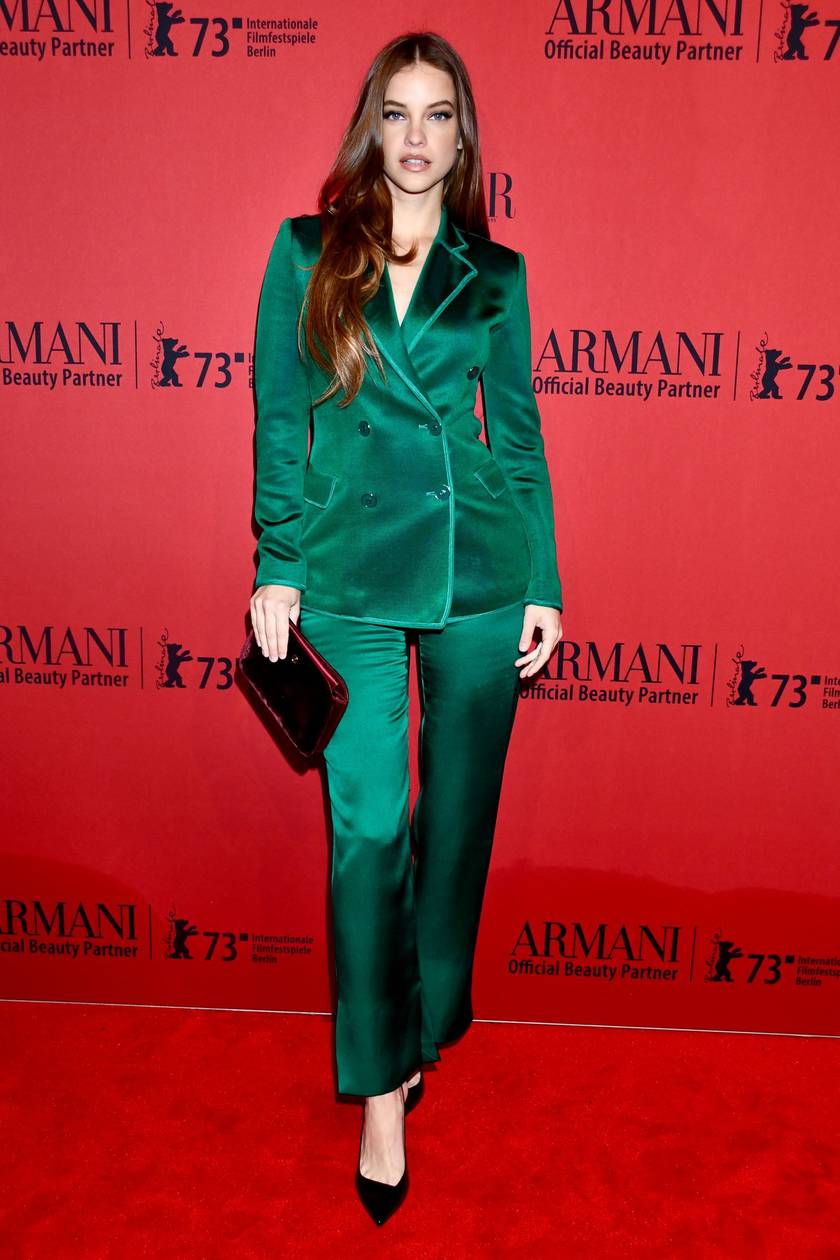 Február közepén az Armani Beauty x Harper's Bazaar Dinneren, ami a Berlinale egyik kísérőrendezvénye volt.