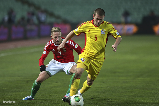 Dzsudzsák Balázs a Magyarország–Románia vb-selejtezőn