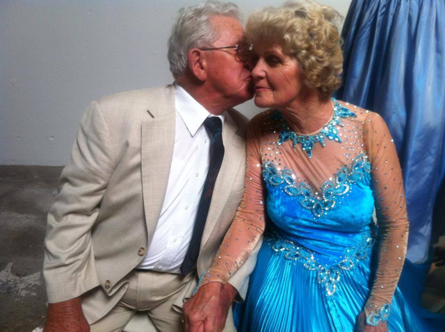 Paul Brockmann és neje 56 éve házasok