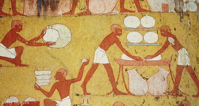 Egyiptomban már pékek is sütötték