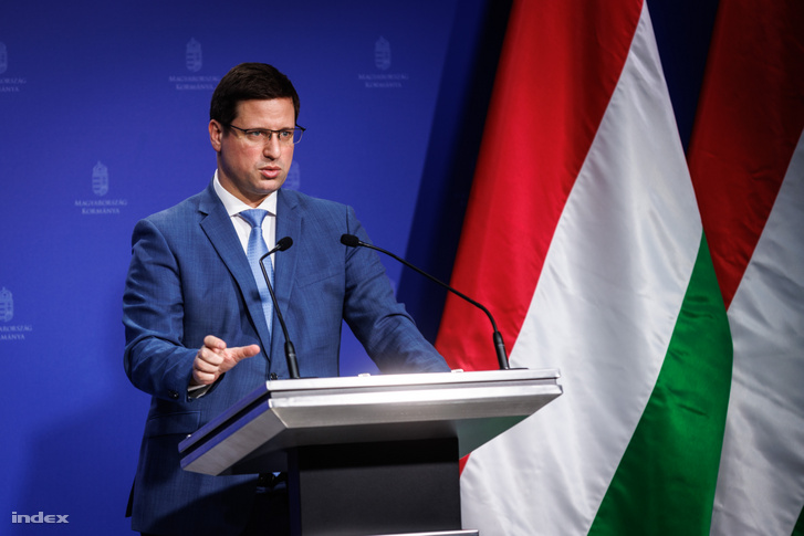 Gulyás Gergely a 2023. február 25-i Kormányinfón