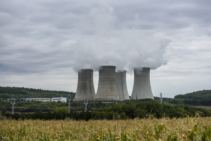 A mohi atomerőmű Szlovákiában 2017. szeptember 16-án