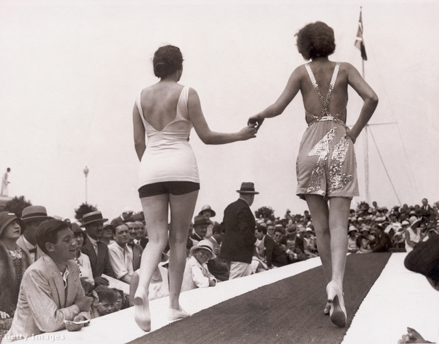 Miss Európa és Miss Amerika csatája 1929 nyarán Franciaországban