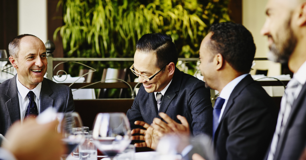 In multi-temporal Chinese culture, a business lunch is a must before closing a deal