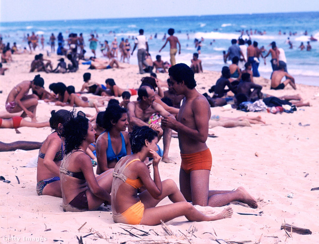 Élet a kubai strandokon a '70-es években