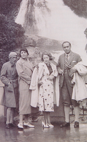 Szálasi Lucz Gizellával 1940 körül