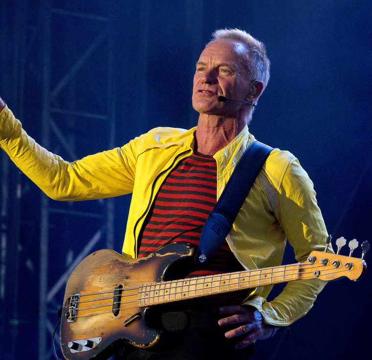 Sting – 210 millió dollár (75 millió forint)A 17-szeres Grammy-díjas, 71 éves Sting olyan slágereiről ismert, mint az Every Breath You Take vagy a Roxanne