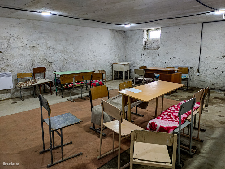 Iskolai óvóhely egy kárpátaljai településen