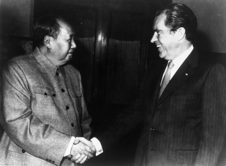 Richard Nixon és Mao Ce-tung találkozása 1972-ben