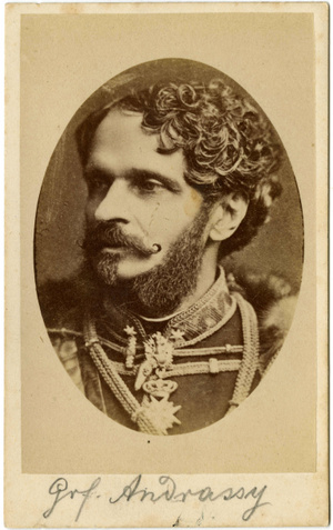 Gróf Andrássy Gyula 1880 körül