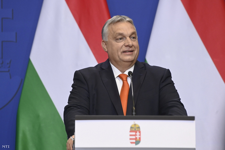 Orbán Viktor 2022. december 21-én