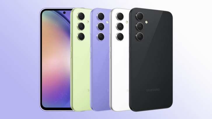 Az új A-szériás mobilok egyértelműen a Galaxy S23-as készülékek kinézetét idézik – színesebb köntösben