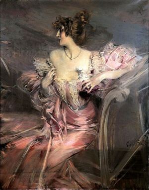 A luxuslakásban volt Boldininak a múzsájáról, Madame Marthe de Florianról festett képe is