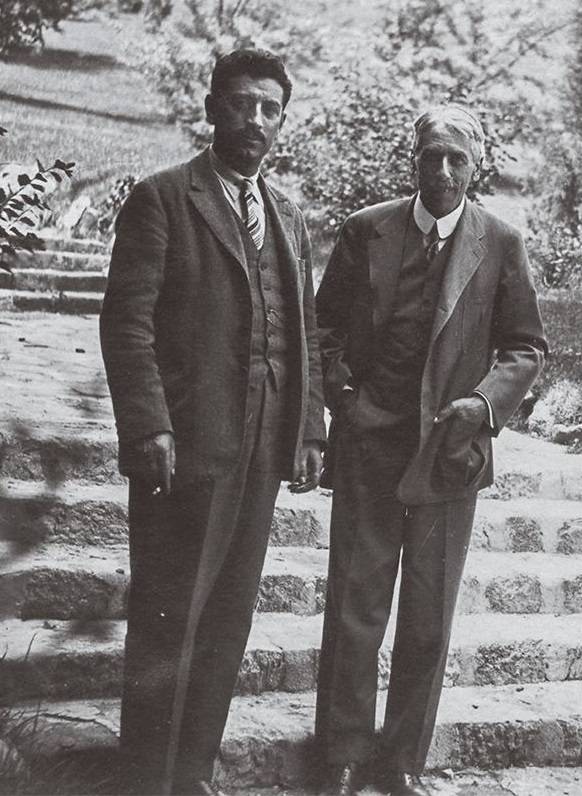 Bajazid Elmaz Doda és báró Nopcsa Ferenc 1930 körül.