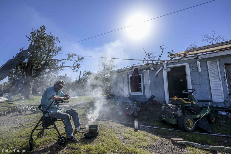 The hurricane destroyed homes, leaving tens of thousands without power