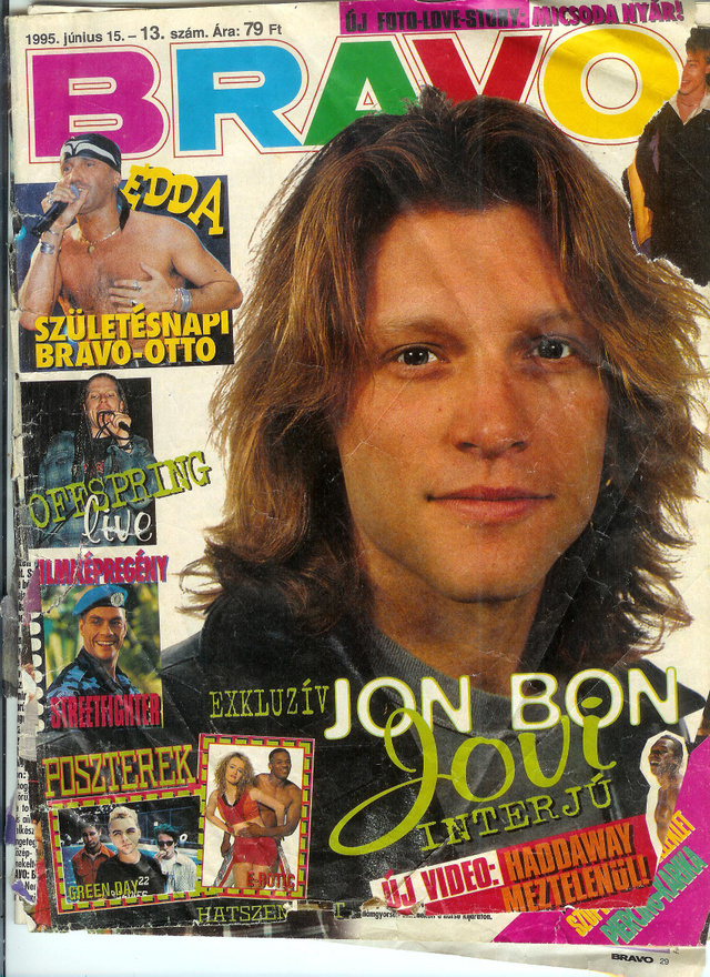 Bravo-címlap 1995-ből
