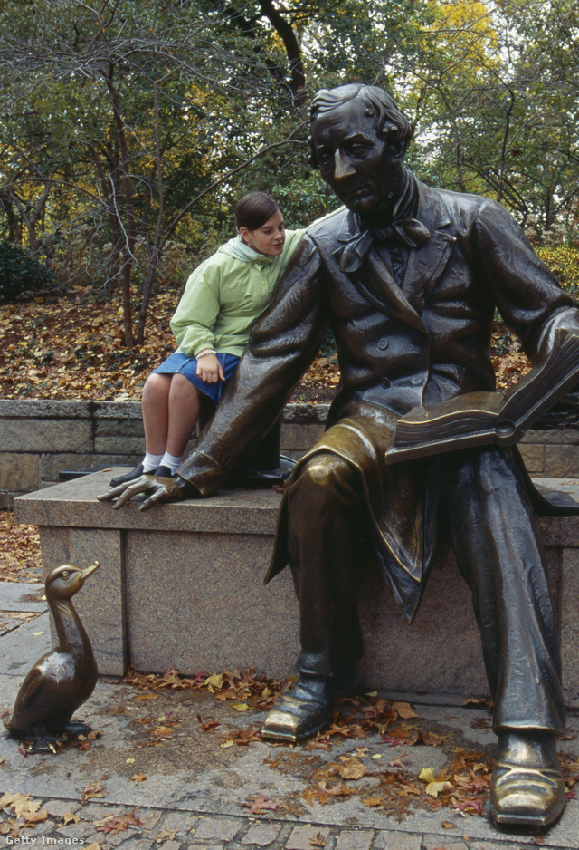 Andersen szobra a New York-i Central Parkban