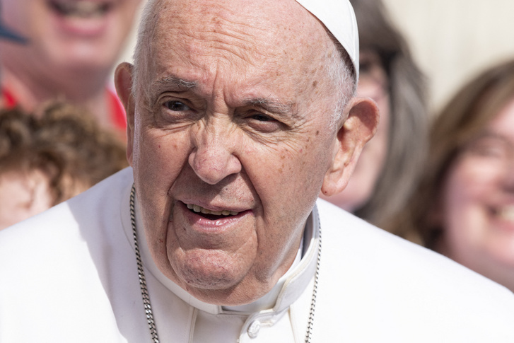 Ferenc pápáról egy nem mindennapi fotó került napvilágra