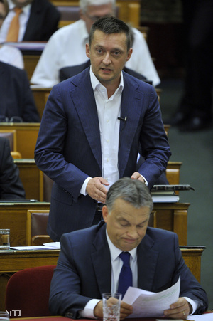 Rogán Antal és Orbán Viktor