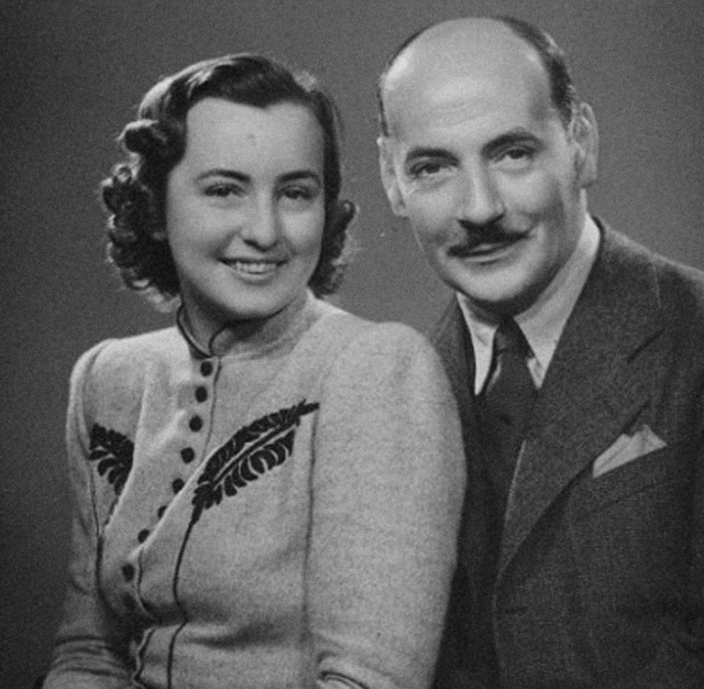 Albert Göring és harmadik felesége, a cseh Mila Klazarova