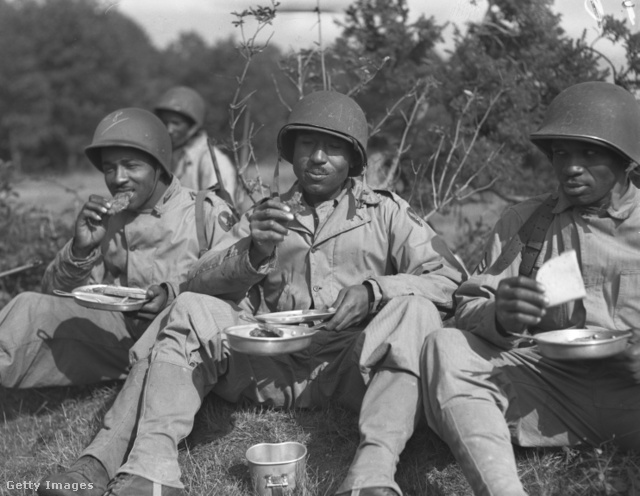 Afroamerikai katonák a fronton a második világháborúban