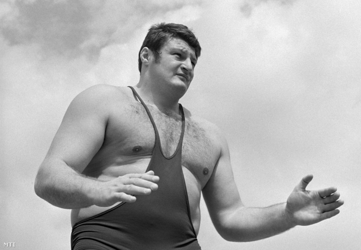 Budapest, 1968. szeptember 10. Kozma István birkózó, az olimpiai válogatott tagja