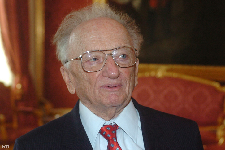 Benjamin Ferencz 2007-ben Budapesten