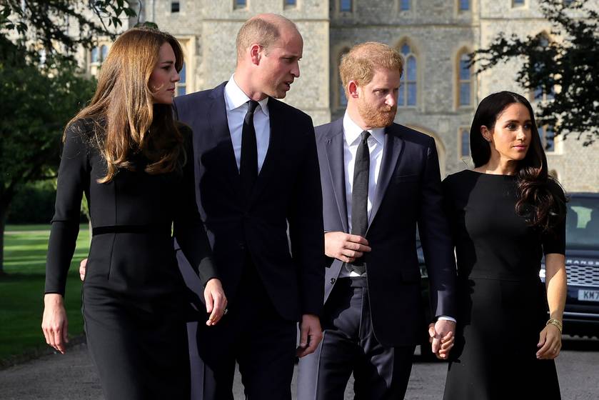 Katalin végig rosszul érezte magát Harry és Meghan közelében.