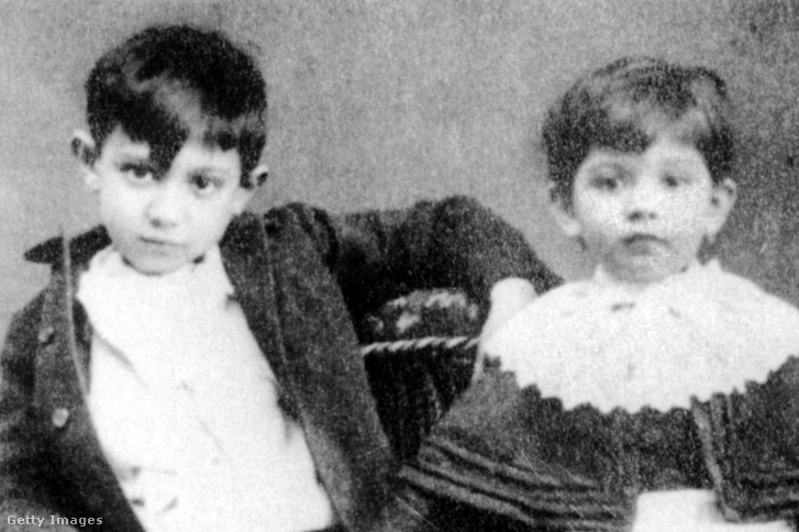 Picasso és Lola 1888-ban Málagában