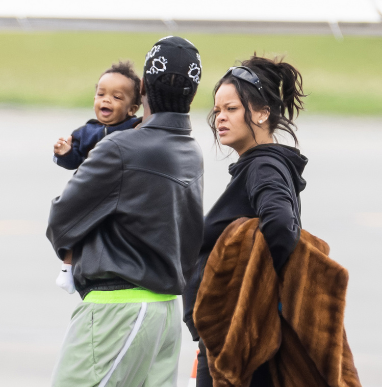 Rihanna és ASAP Rocky magángépe New Jerseyben szállt fel