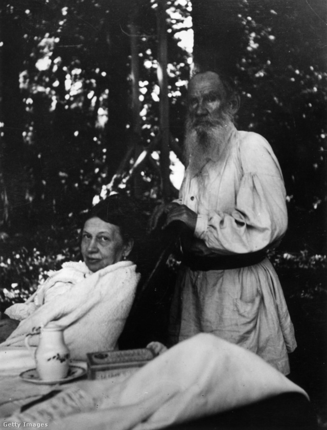 Tolsztoj és felesége