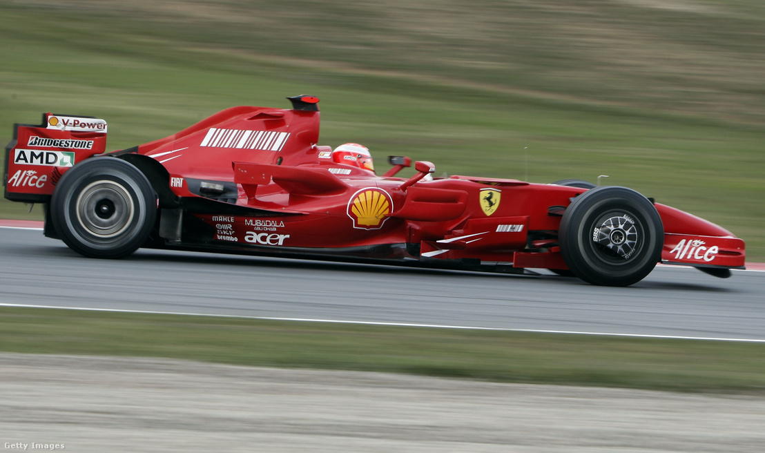 Michael Schumacher 2007. november 13-án