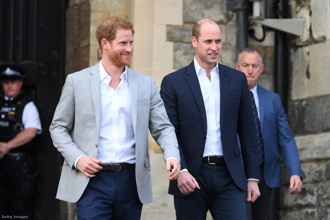 Vilmás és Harry herceg 2018. május 18-án