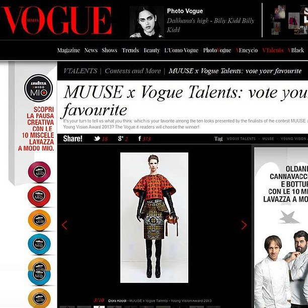 Szavazzon Abodi Dórára a Vogue Talentsen!