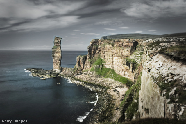 Az Orkney-szigetekhez tartozó Hoy-sziget Skóciában