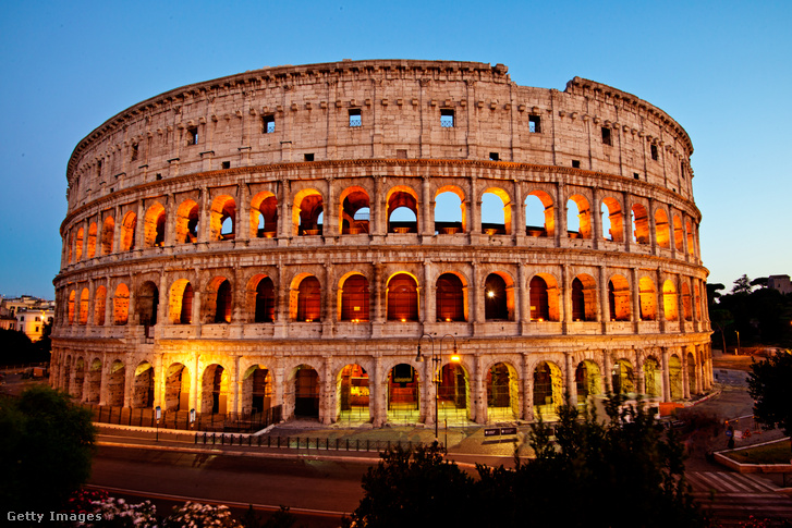 A római Colosseum építői mészkövet, tufát és betont használtak