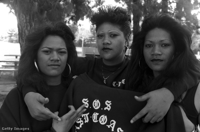 A bűnözés nagyágyúi: az East Coast Baby Dolls banda tagjai Long Beachen