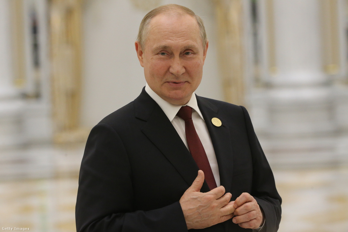Vlagyimir Putyin 2022. június 29-én