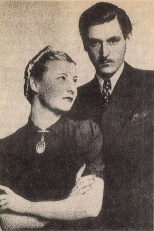 Aszlányi Károly és felesége, Horváth Baba