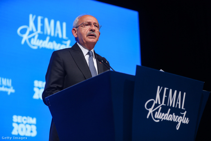 Kemal Kilicdaroglu, a Köztársasági Néppárt (CHP) elnöke 2023. május 15-én