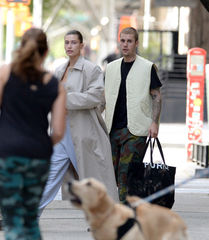 Justin Biebert és feleségét, Hailey Bieber New Yorkban látták legutóbb
