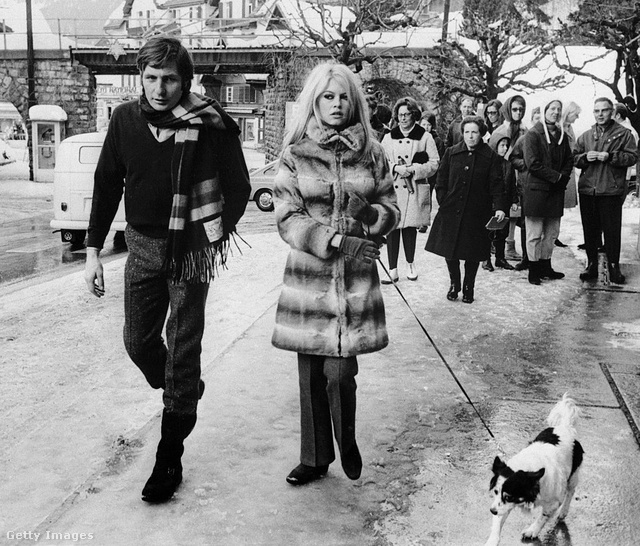 Brigitte Bardot, természetesen műszőrme bundában