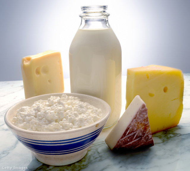A legtöbb ételallergiáért a tejtermékek felelősek