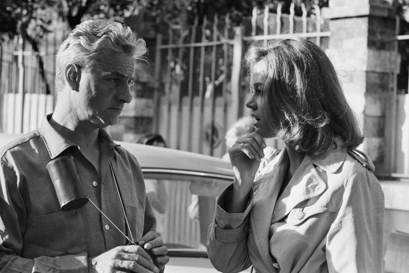 René Clément és Jane Fonda.