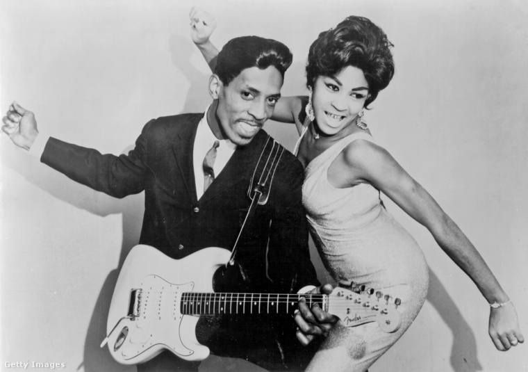 Első férjével, Ike Turnerrel 1961-ben