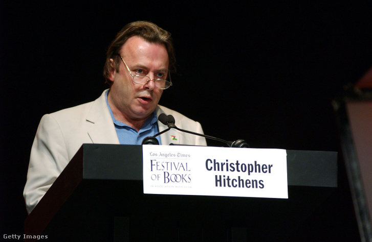 Christopher Hitchens 2004. április 25-én