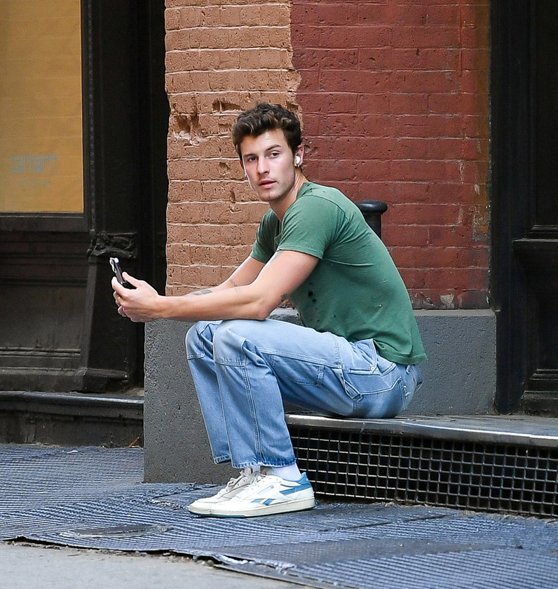 Úgy tűnik, Shawn Mendes egyáltalán nem tartott attól, hogy felismerik őt a rajongói New Yorkban